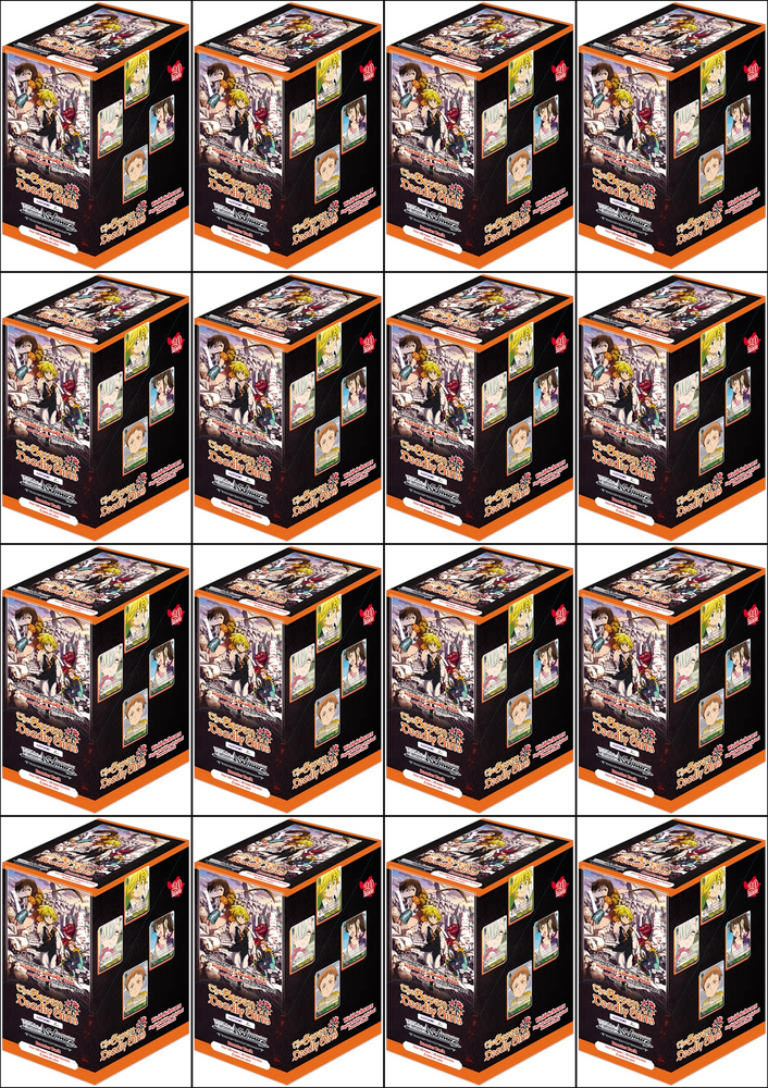 The Seven Deadly Sins - Booster Box Case