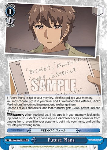 Future Plans [Rascal Does Not Dream of a Dreaming Girl]