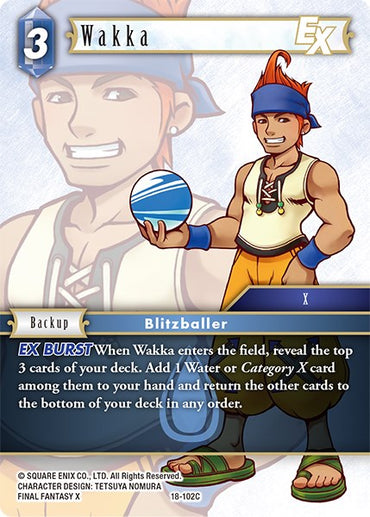 Wakka EX [Resurgence of Power]