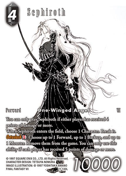 Sephiroth (Full Art Reprint) [Resurgence of Power]