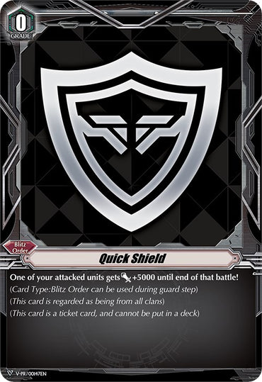 Quick Shield (V-PR/0147EN) [V Promo Cards]