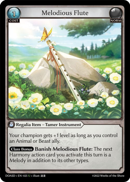 Melodious Flute (025) [Dawn of Ashes: Starter Decks]