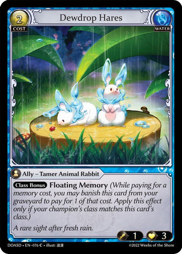 Dewdrop Hares (076) [Dawn of Ashes: Starter Decks]