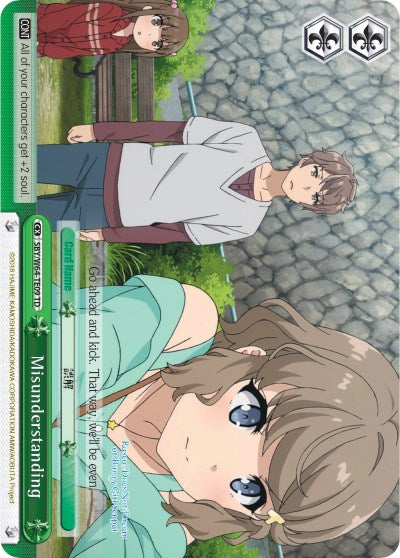 Misunderstanding (SBY/W64-TE09 TD) [Rascal Does Not Dream of Bunny Girl Senpai]