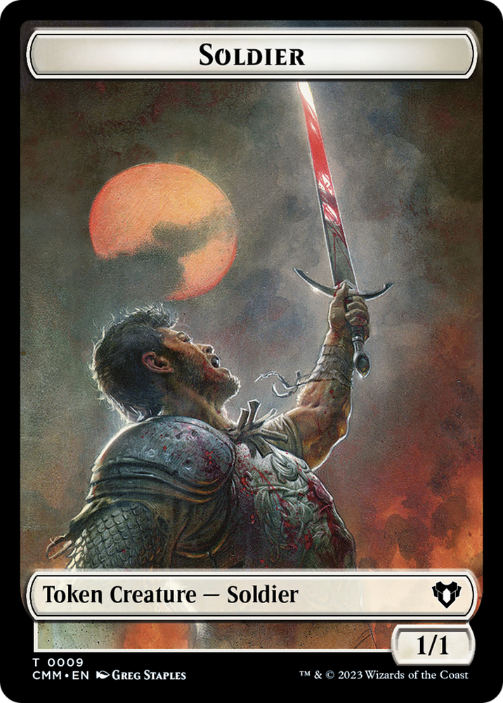 Soldier Token [Commander Masters Tokens]