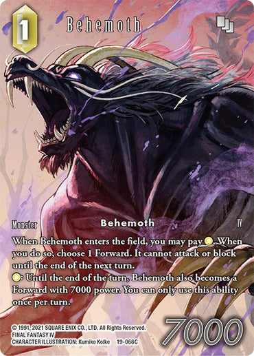 Behemoth (Full Art) [From Nightmares]