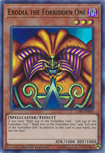 Exodia the Forbidden One [LART-EN004] Ultra Rare