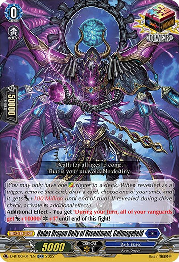 Hades Dragon Deity of Resentment, Gallmageheld (D-BT06/017EN) [Blazing Dragon Reborn]