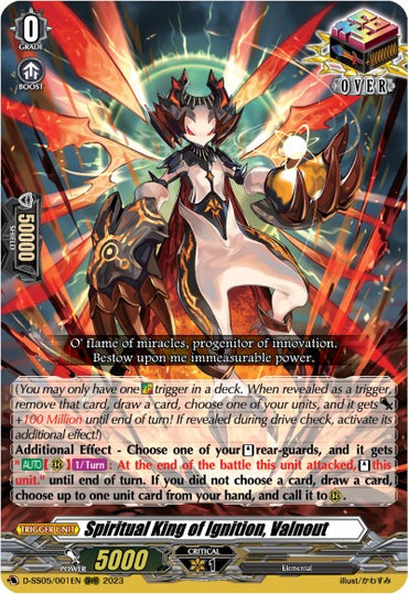 Spiritual King of Ignition, Valnout (D-SS05/001EN) [Festival Booster 2023]