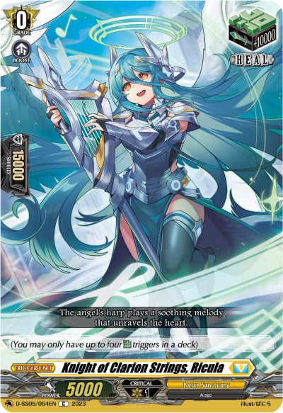 Knight of Clarion Strings, Ricula (D-SS05/054EN) [Festival Booster 2023]