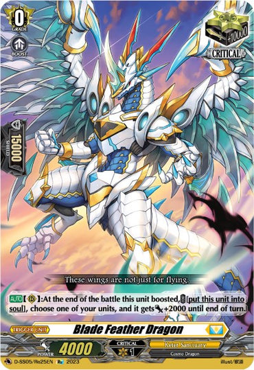 Blade Feather Dragon (D-SS05/Re25EN) [Festival Booster 2023]