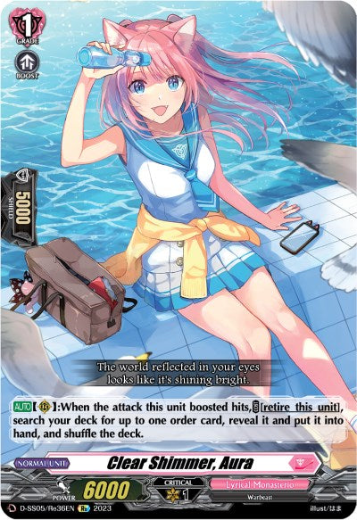 Clear Shimmer, Aura (D-SS05/Re36EN) [Festival Booster 2023]