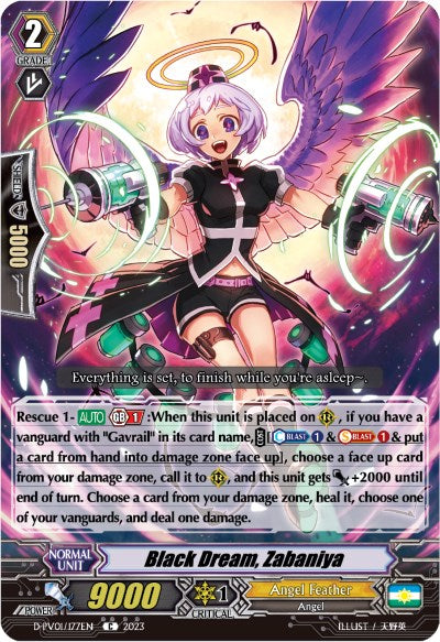 Black Dream, Zabaniya (D-PV01/177EN) [History Collection]