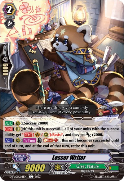 Lesser Writer (D-PV01/214EN) [History Collection]