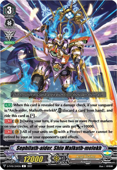 Sephilath-aider, Shin Malkuth-melekh (V-SS07/001EN) [History Collection]