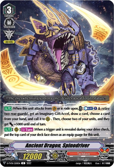 Ancient Dragon, Spinodriver (D-PV01/250EN) [History Collection]