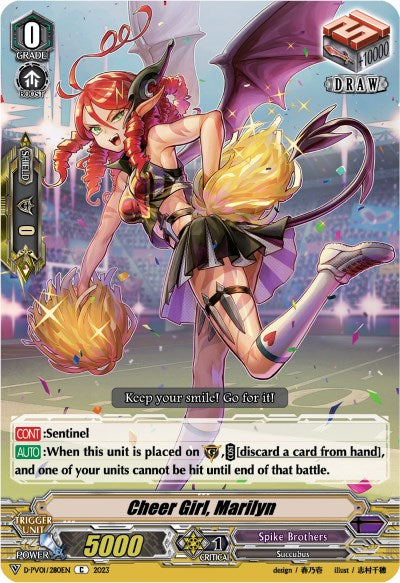 Cheer Girl, Marilyn (D-PV01/280EN) [History Collection]