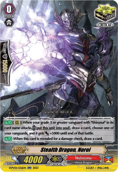 Stealth Dragon, Noroi (D-PV01/036EN) [History Collection]