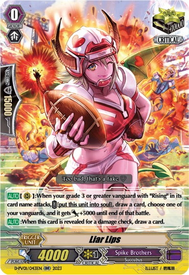 Liar Lips (D-PV01/043EN) [History Collection]