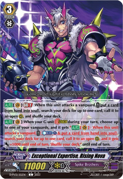 Exceptional Expertise, Rising Nova (D-PV01/115EN) [History Collection]