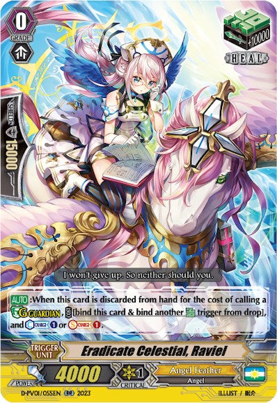 Eradicate Celestial, Raviel (D-PV01/055EN) [History Collection]