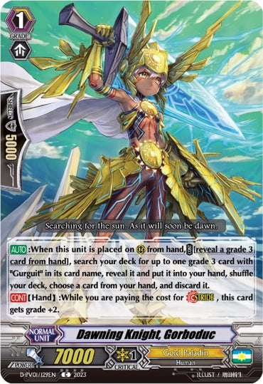 Dawning Knight, Gorboduc (D-PV01/129EN) [History Collection]