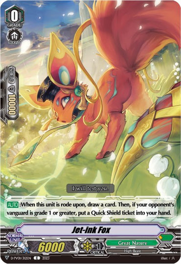 Jet-ink Fox (D-PV01/312EN) [History Collection]