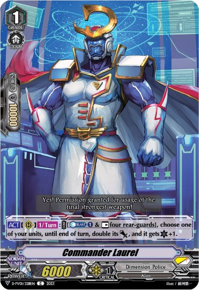 Commander Laurel (D-PV01/328EN) [History Collection]