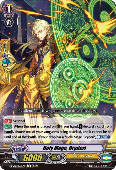 Holy Mage, Bryderi (D-PV01/153EN) [History Collection]