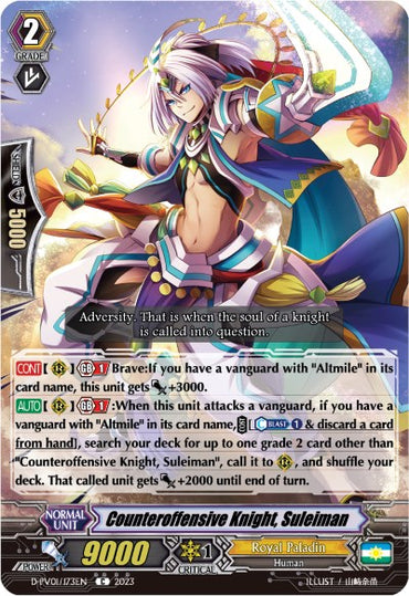 Counteroffensive Knight, Suleiman (D-PV01/173EN) [History Collection]