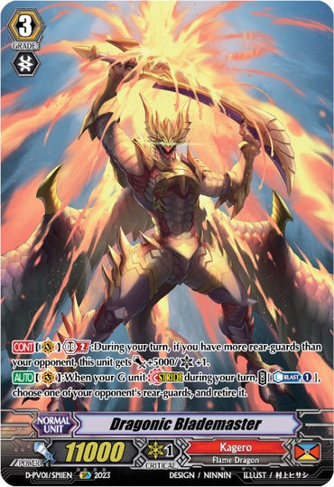 Dragonic Blademaster (D-PV01/SP11EN) [History Collection]