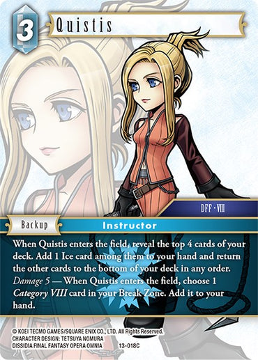 Quistis [Opus XIII: Crystal Radiance]