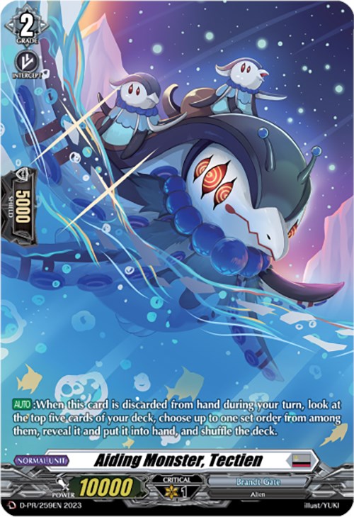 Aiding Monster, Tectien (D-PR/259EN) [Promo Cards]