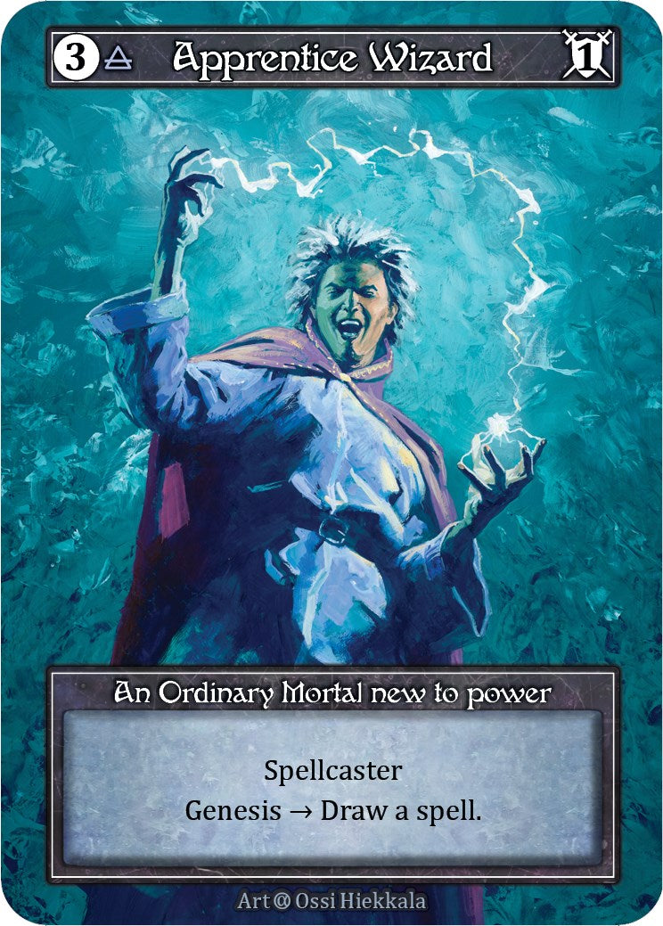 Apprentice Wizard (Foil) [Alpha]