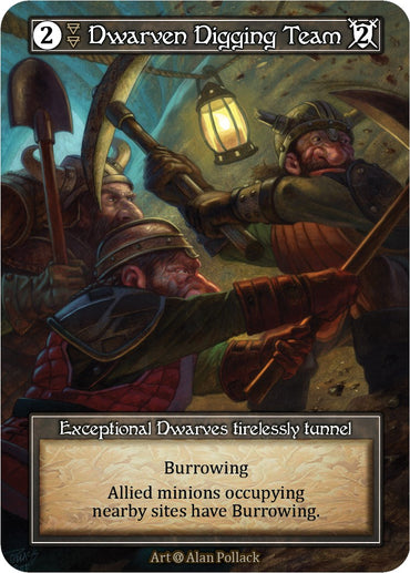 Dwarven Digging Team (Foil) [Alpha]