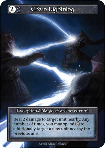 Chain Lightning (Foil) [Alpha]