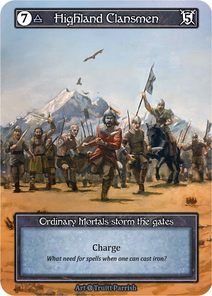 Highland Clansmen (Foil) [Alpha]