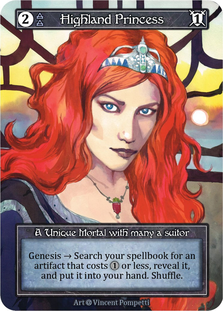 Highland Princess (Foil) [Alpha]