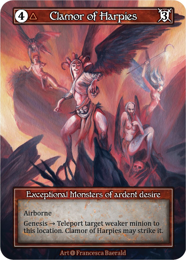 Clamor of Harpies (Foil) [Alpha]