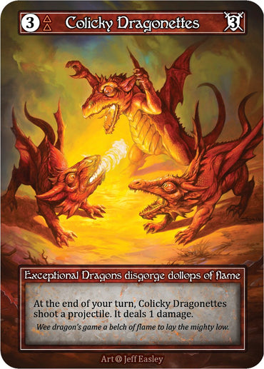 Colicky Dragonettes (Foil) [Alpha]