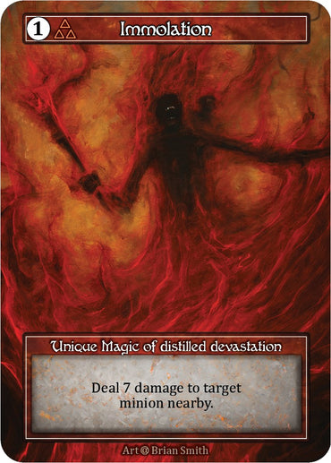 Immolation (Foil) [Alpha]