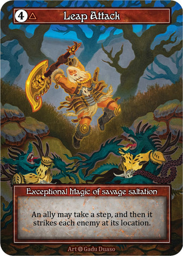 Leap Attack (Foil) [Alpha]