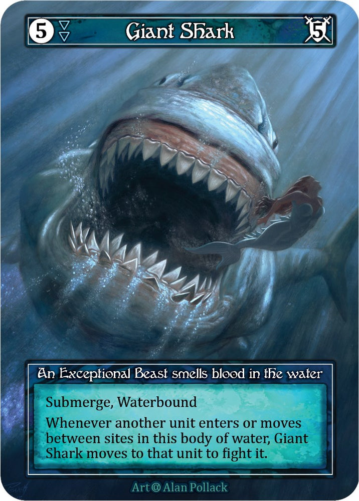 Giant Shark (Foil) [Alpha]