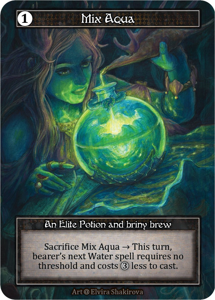 Mix Aqua (Foil) [Alpha]