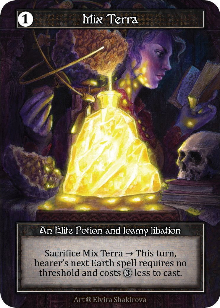 Mix Terra (Foil) [Alpha]