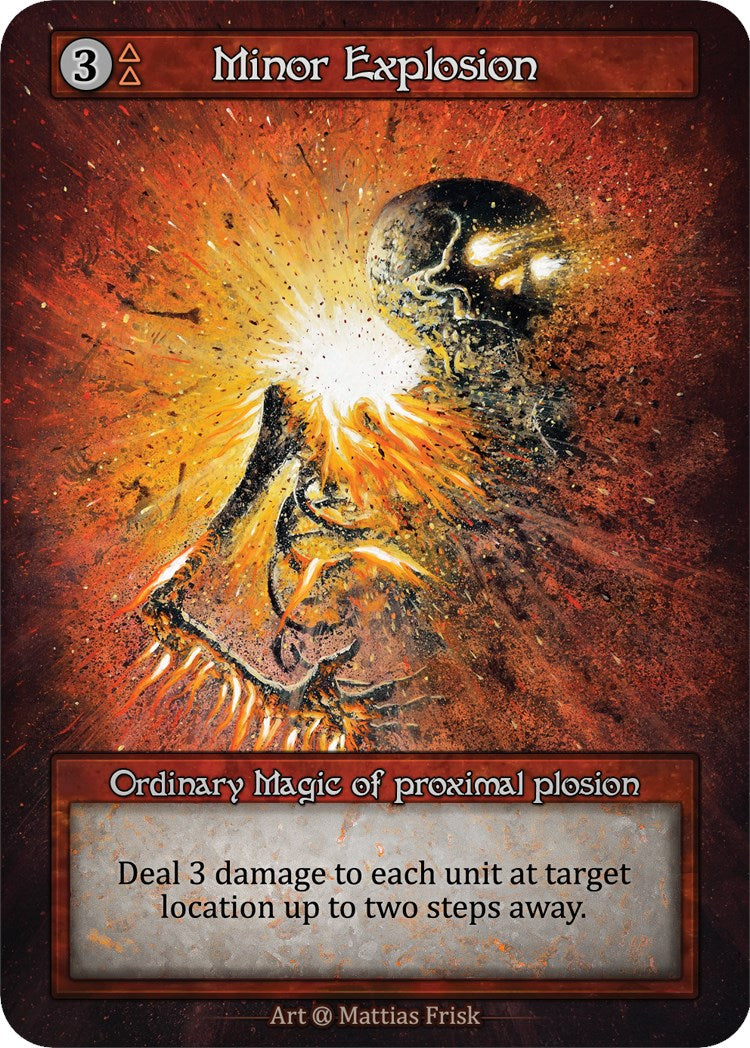 Minor Explosion (Preconstructed Deck) [Alpha]