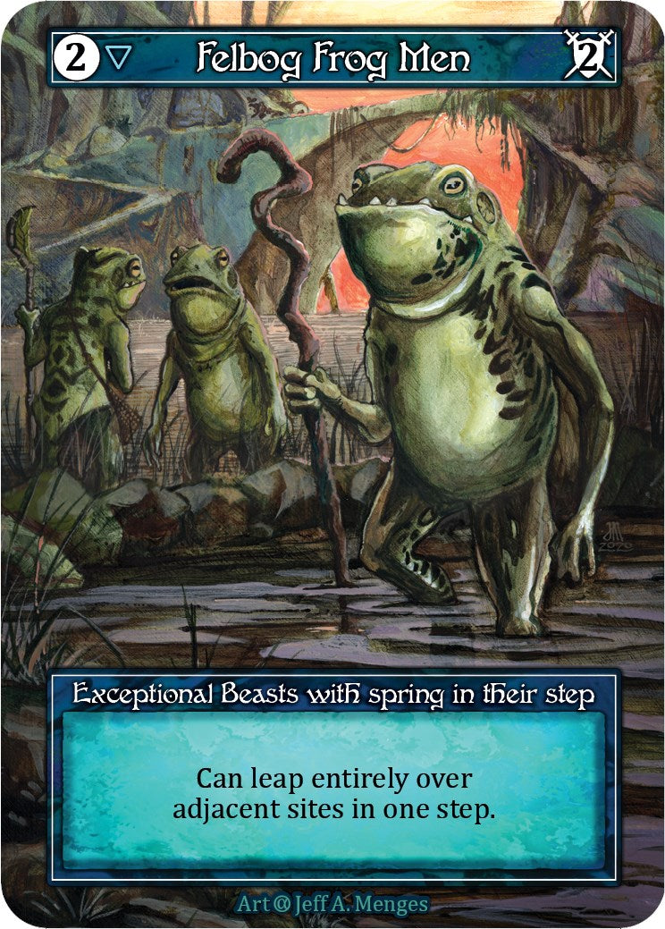 Felbog Frog Men (Foil) [Alpha]