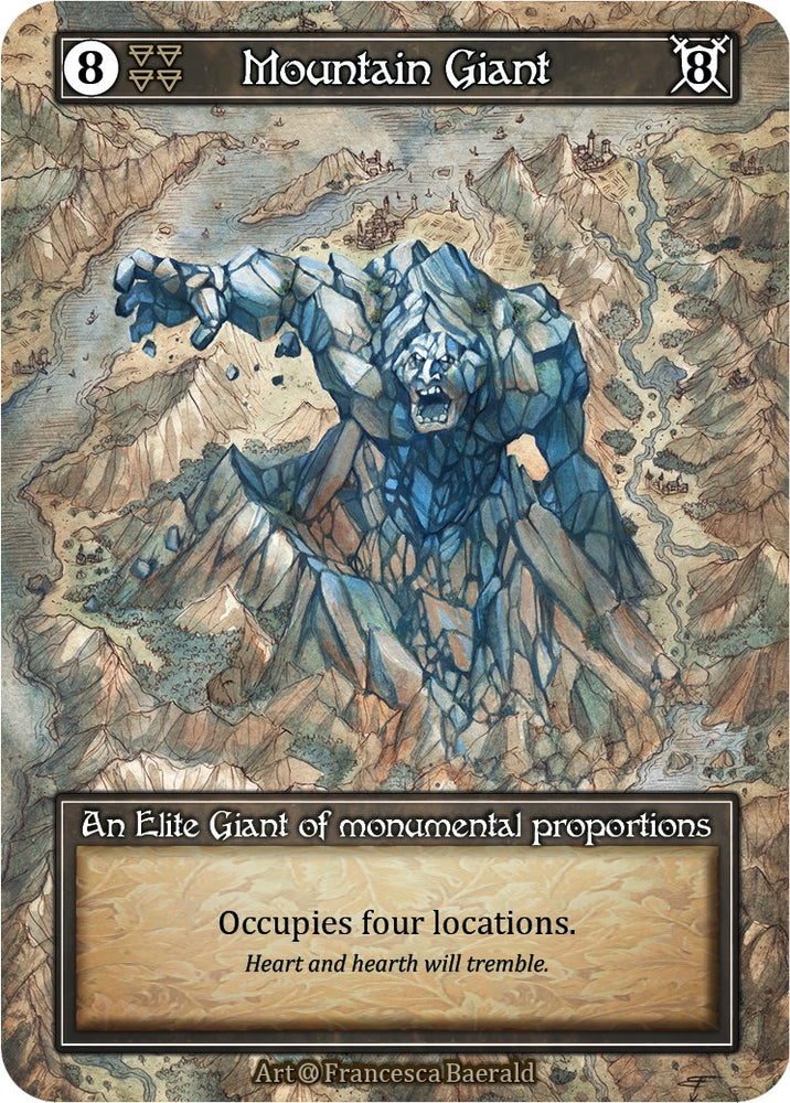 Mountain Giant (Foil) [Alpha]