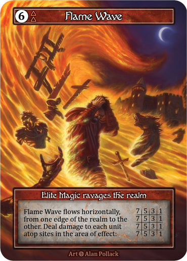 Flame Wave (Foil) [Alpha]