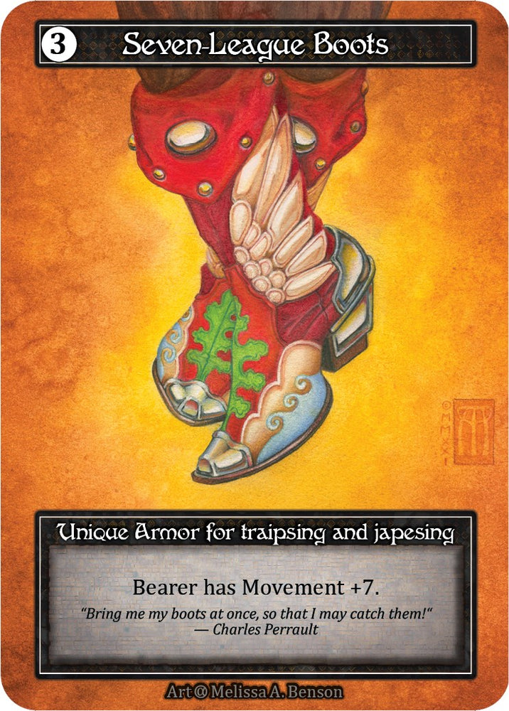 Seven-League Boots (Foil) [Alpha]